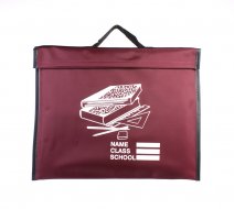 BOOKBAG BURGANDY