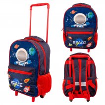 1846-3262 SPACE SWIPE 31CM CHILDRENS TRAVEL TROLLEY