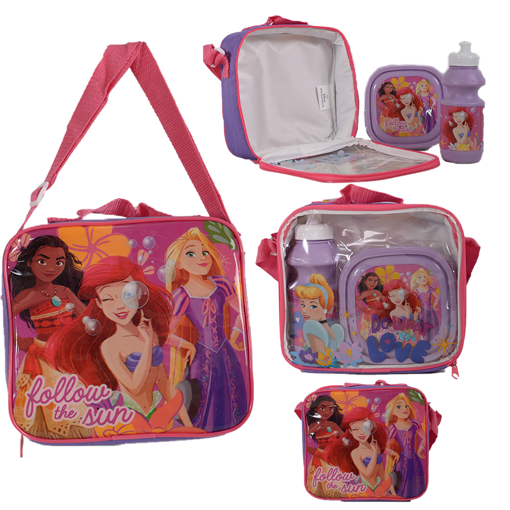 000565250 PINK KIDS DISNEY PRINCESS LUNCHBAG
