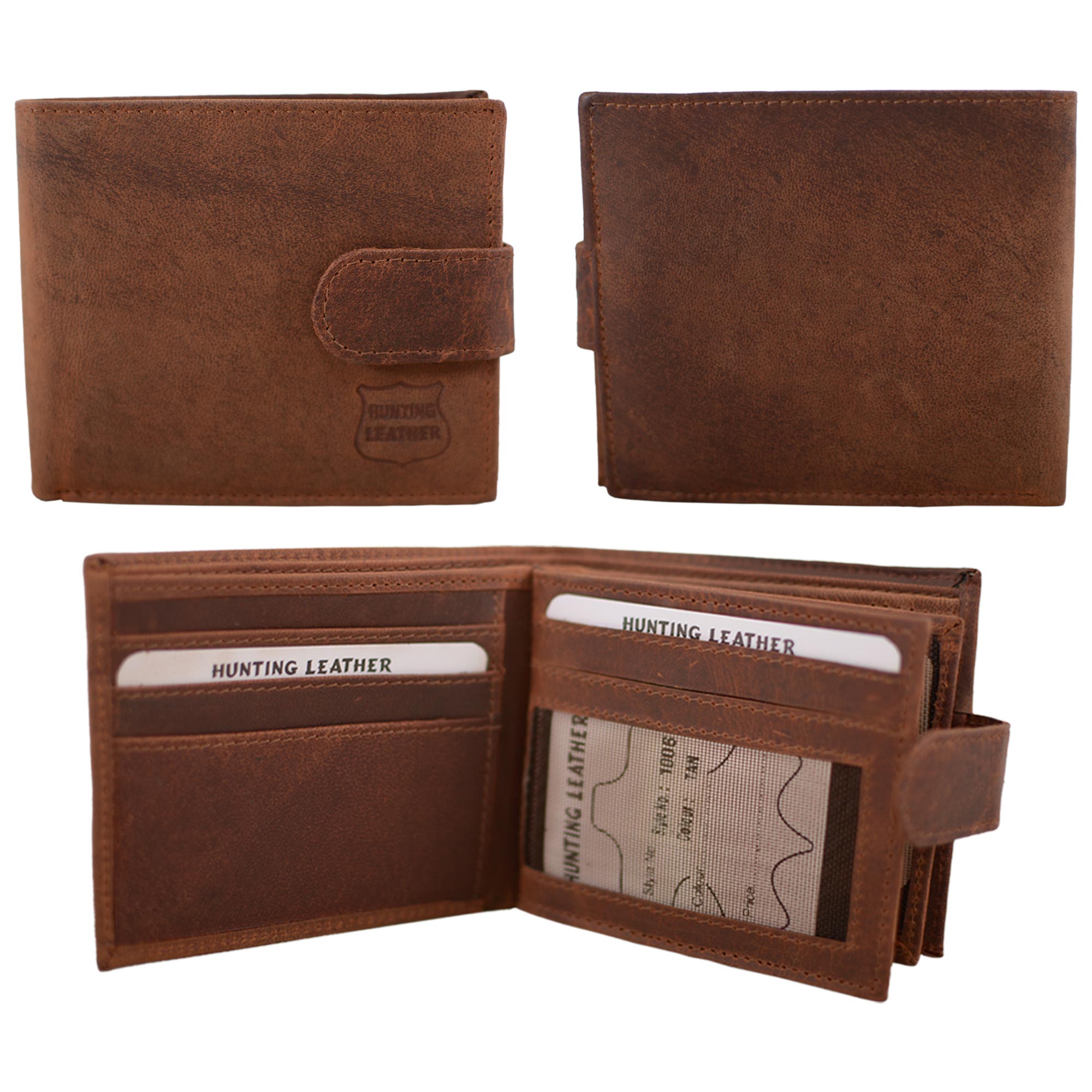 1006 TAN ITALIAN LEATHER WALLET
