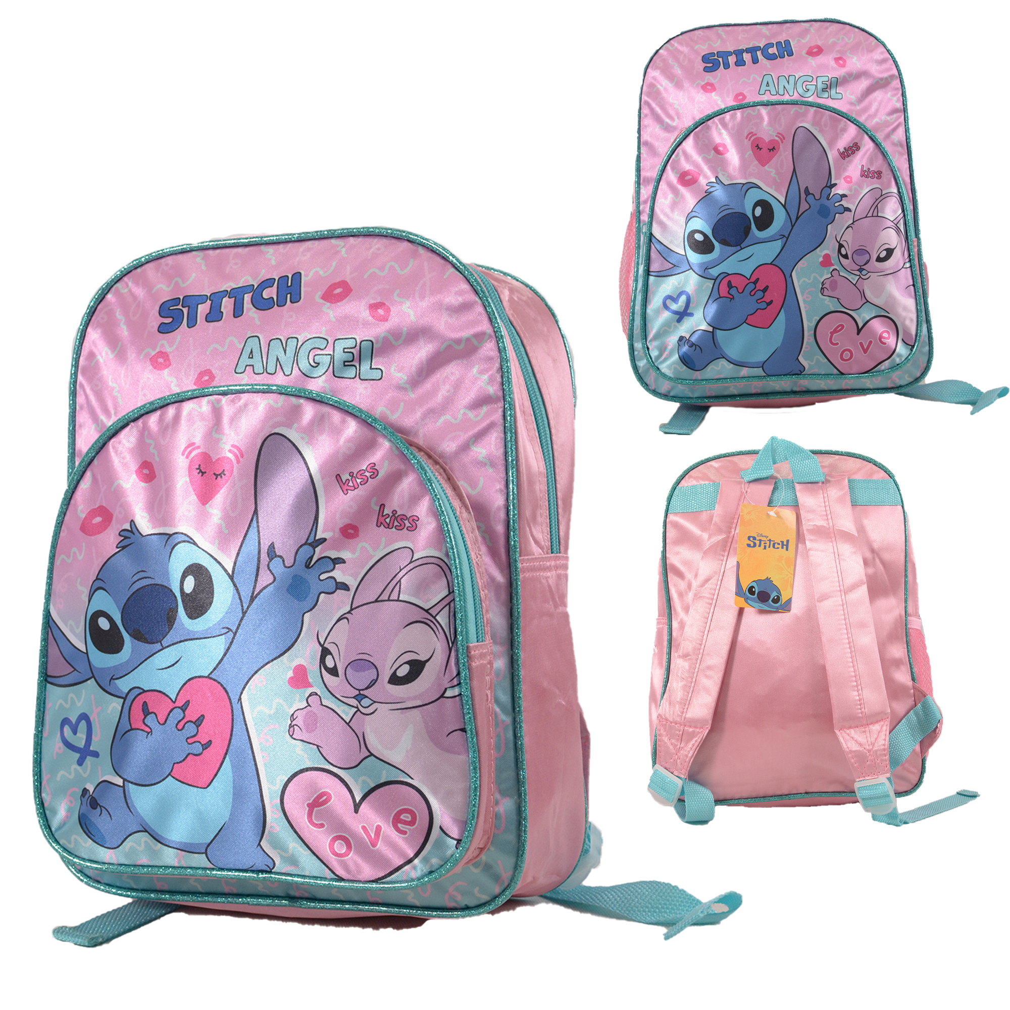 10297-3250N PINK STITCH KIDS BACKPACK