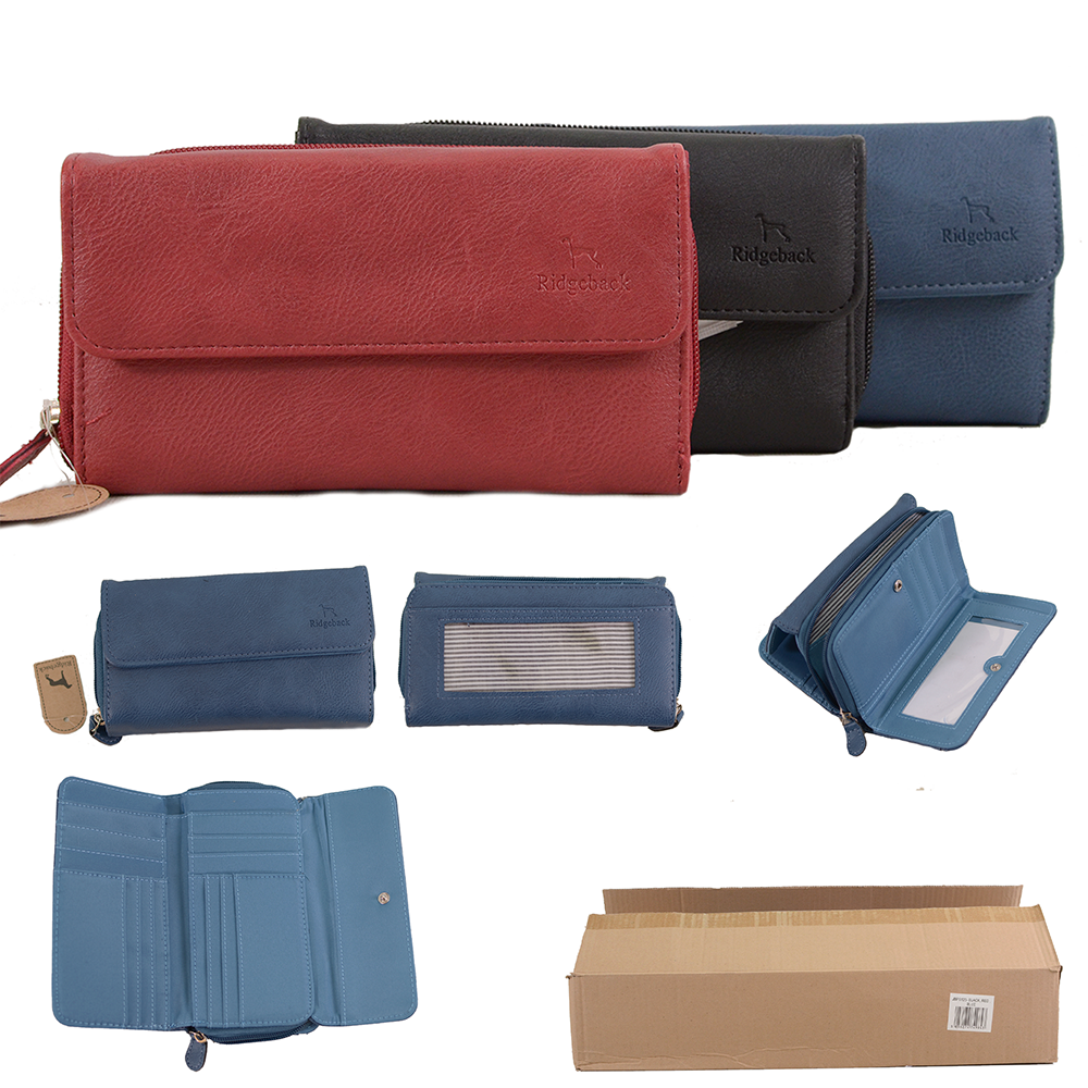 JBPS125 PURSE TRI SET: RED, BLACK, BLUE