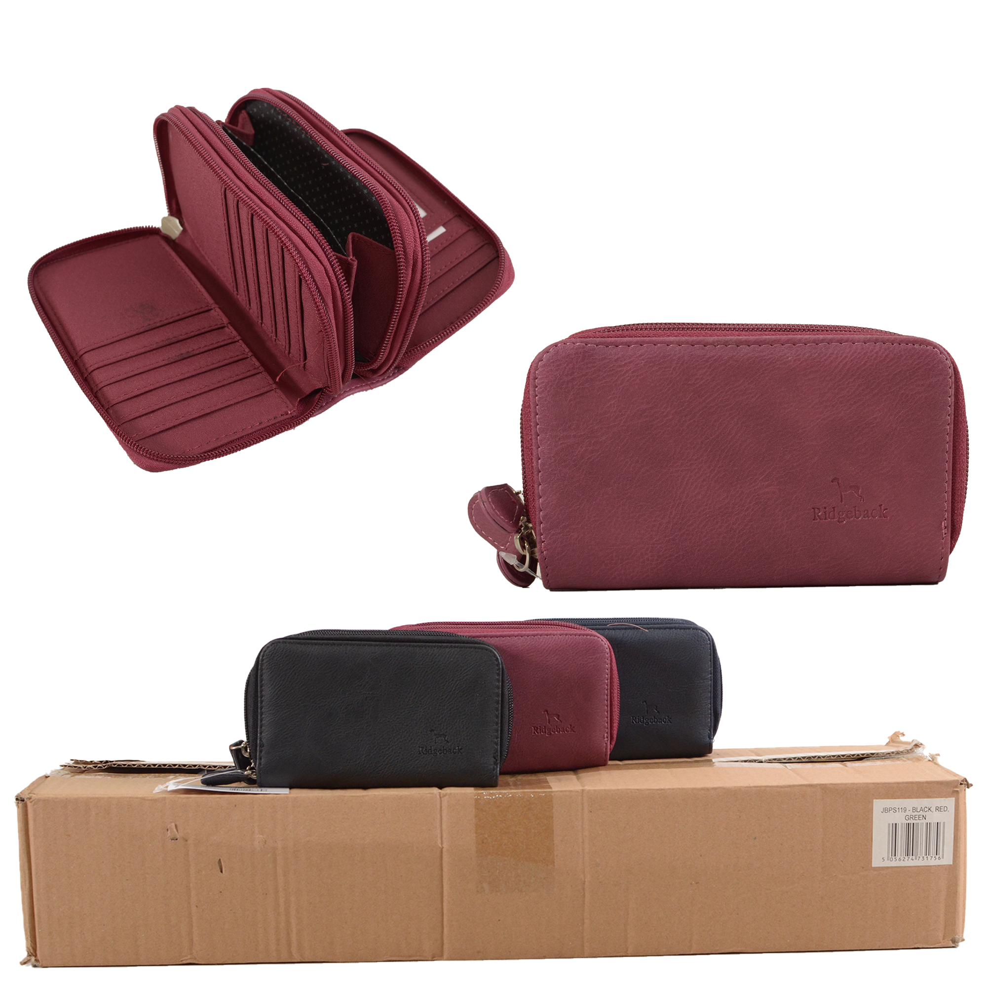 JBPS119 BOX OF 3 BLACK,NAVY,RED