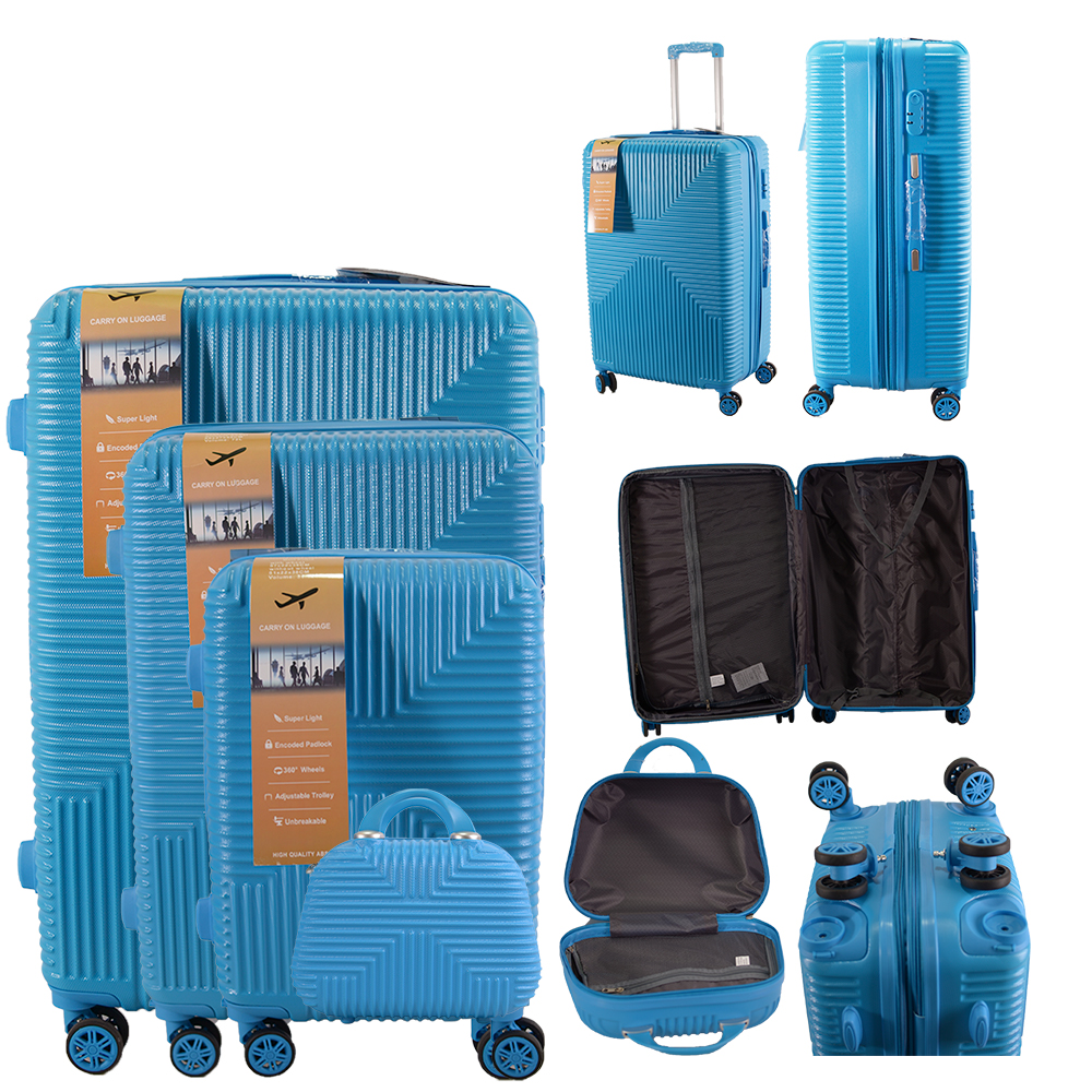 Model: T-HC-20 BLUE SET OF 4 TROLLEY'S