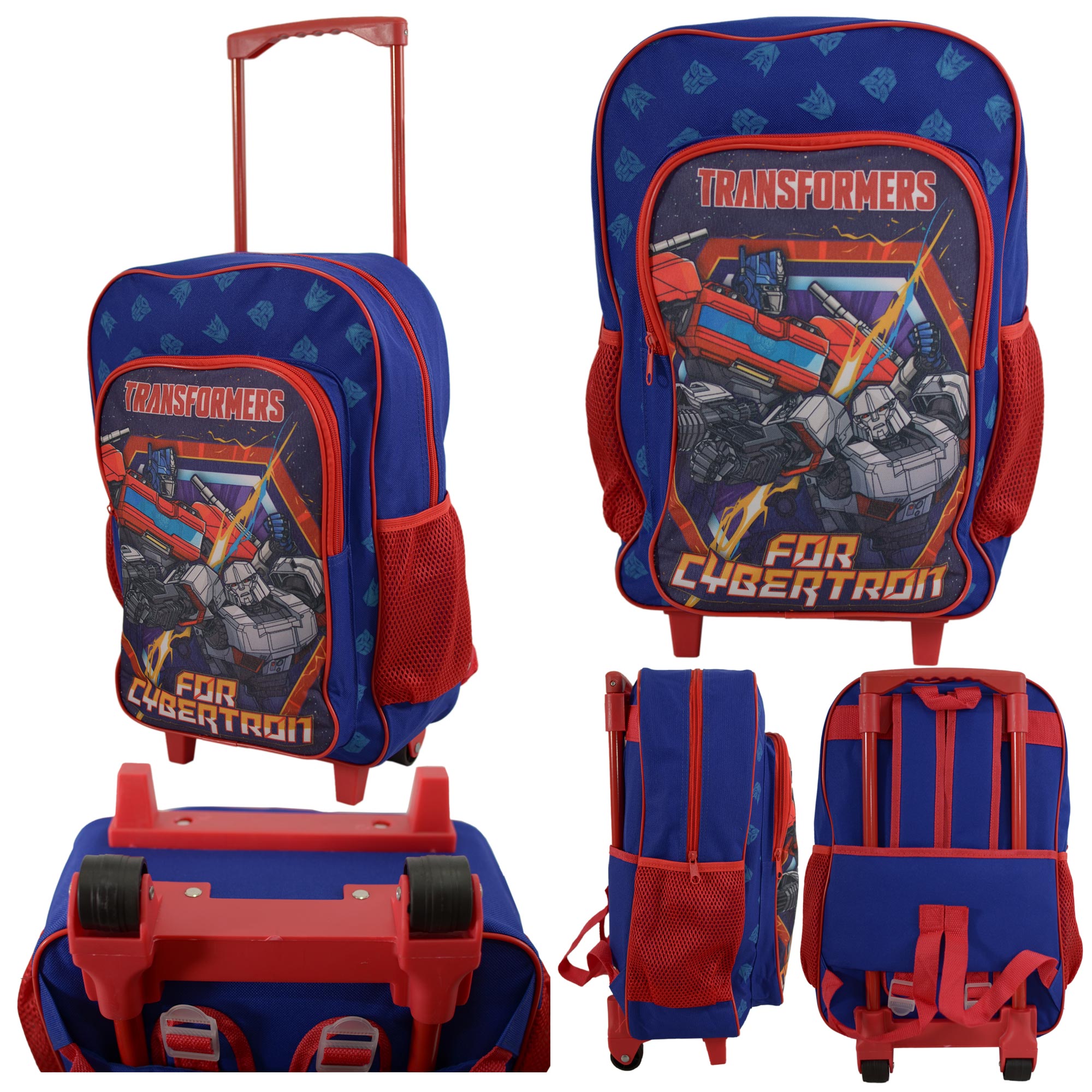 1019HV-5147N BLUE TRANSFORMERS KIDS TROLLEY