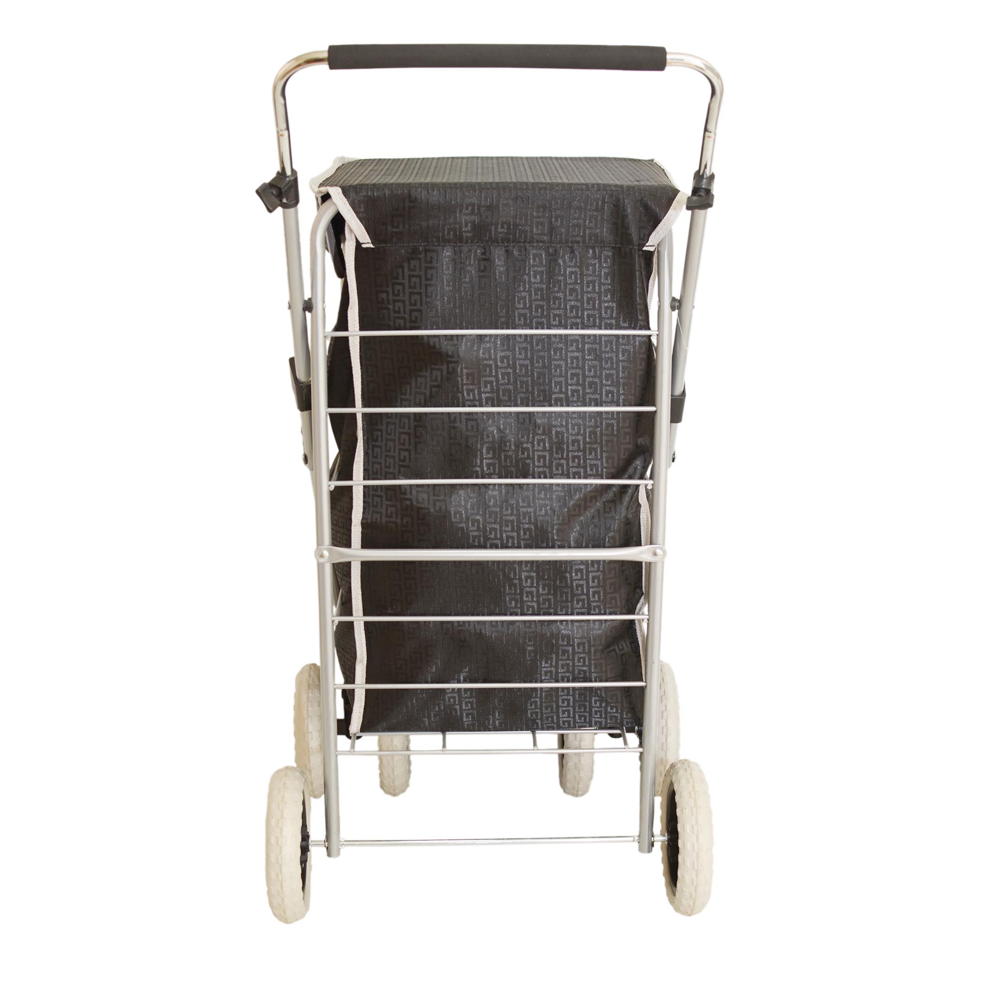 ST-SIX-01 BLACK G 6-WHEEL SHOPPING TROLLEY - Image 4