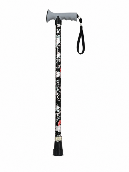 2885 Aluminium Adjustable Walking Stick with Soft Grip Handle