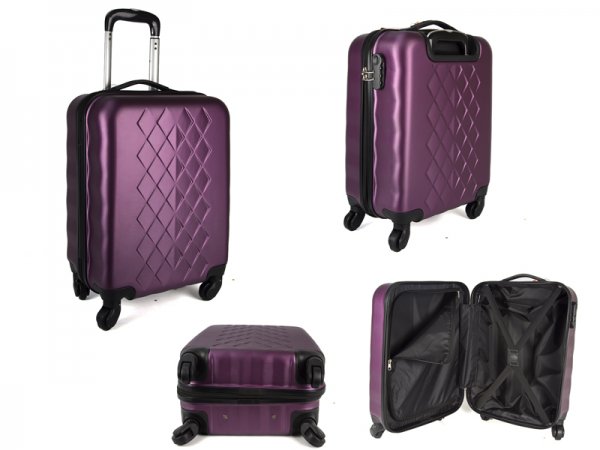 JB2017 purple 20” Cabin Trolley Case