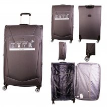 T-SC-02 DARK GREY 32'' TRAVEL TROLLEY SUITCASE