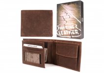 1066  HUNTING TAN LEATHER RFID