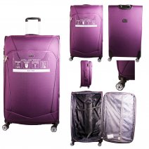 T-SC-02 DARK PURPLE 32'' TRAVEL TROLLEY SUITCASE