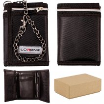 8001  BOX OF 12 NYLON SPORTS WITH CHAIN WALLET PURSE
