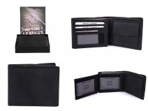 1066  HUNTING BLACK LEATHER RFID