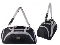 2630 Black/Grey 20" Holdall with Front Pocket & Side Pocket