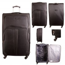 H-028 BLACK 31" TRAVEL TROLLEY SUITCASE