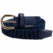 2795 NAVY/BLACK MILANO STRETCHY BELT SMALL/MEDIUM