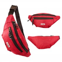2584 RED LORENZ WAIST BAG