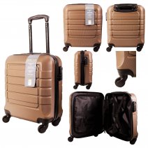 JB2055-16" COFFEE UNDERSEAT CABIN TROLLEY SUITCASE