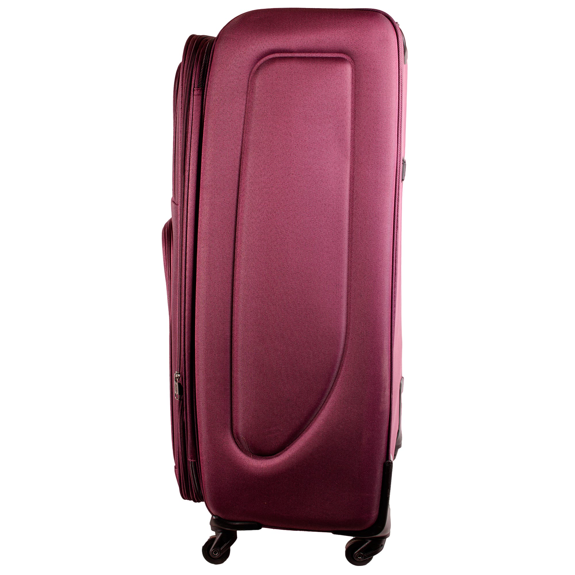 HD-202004 BURGUNDY TRAVEL TROLLEY SET OF 4 - Image 3