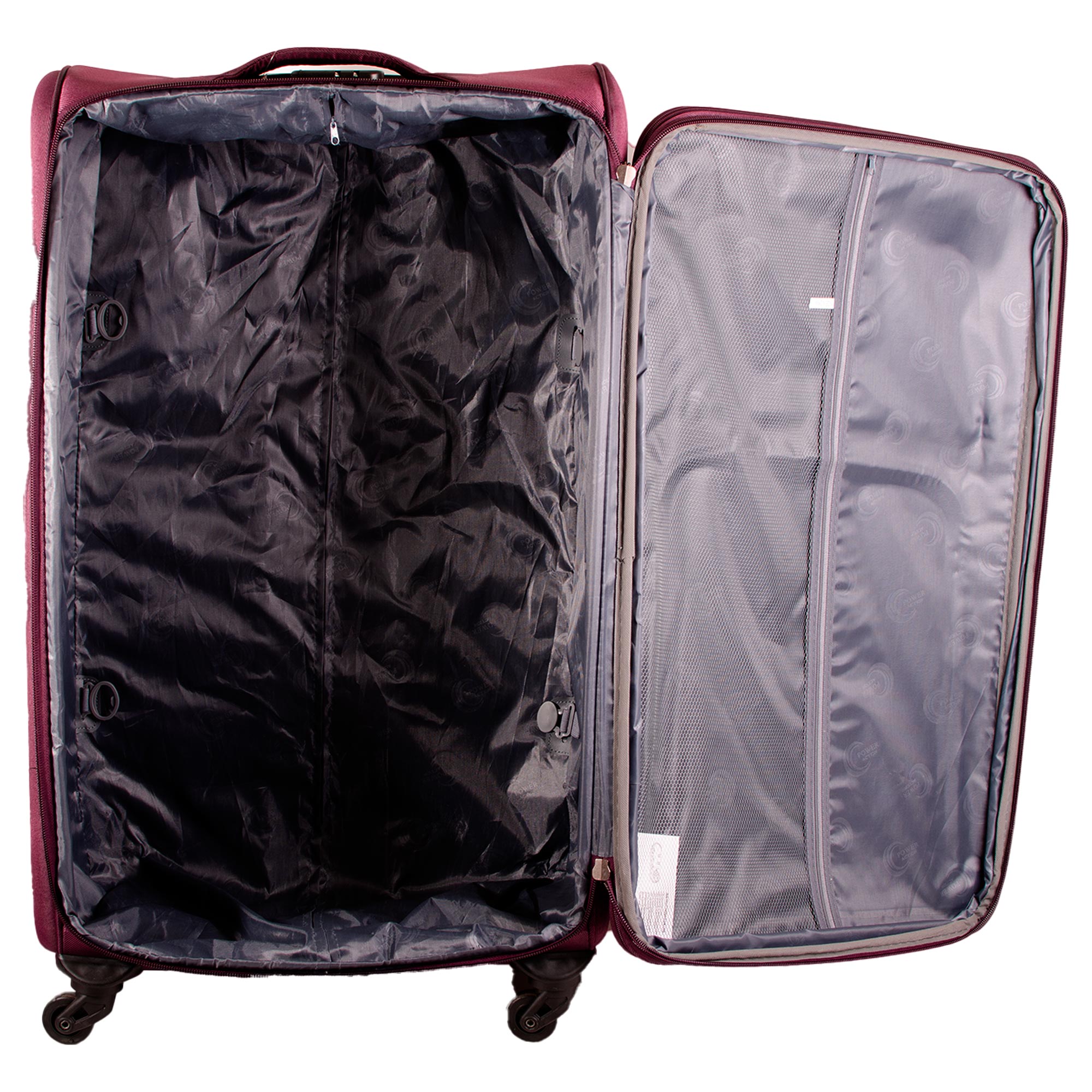 HD-202004 BURGUNDY TRAVEL TROLLEY SET OF 4 - Image 2