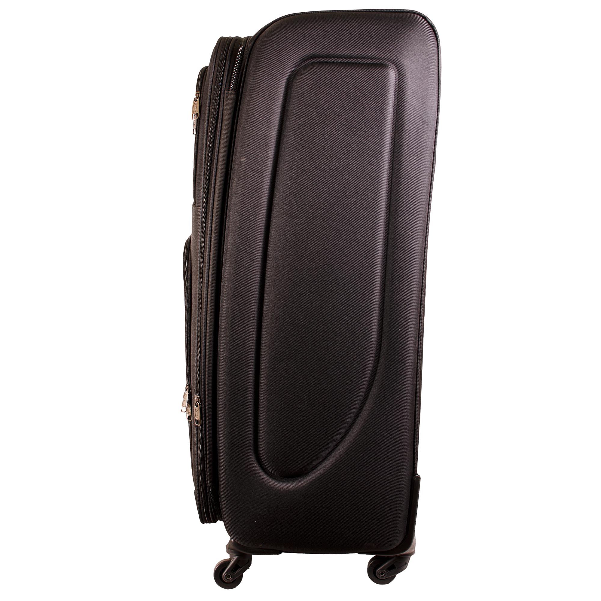 HD-223 BLACK TRAVEL TROLLEY SET OF 4 - Image 2