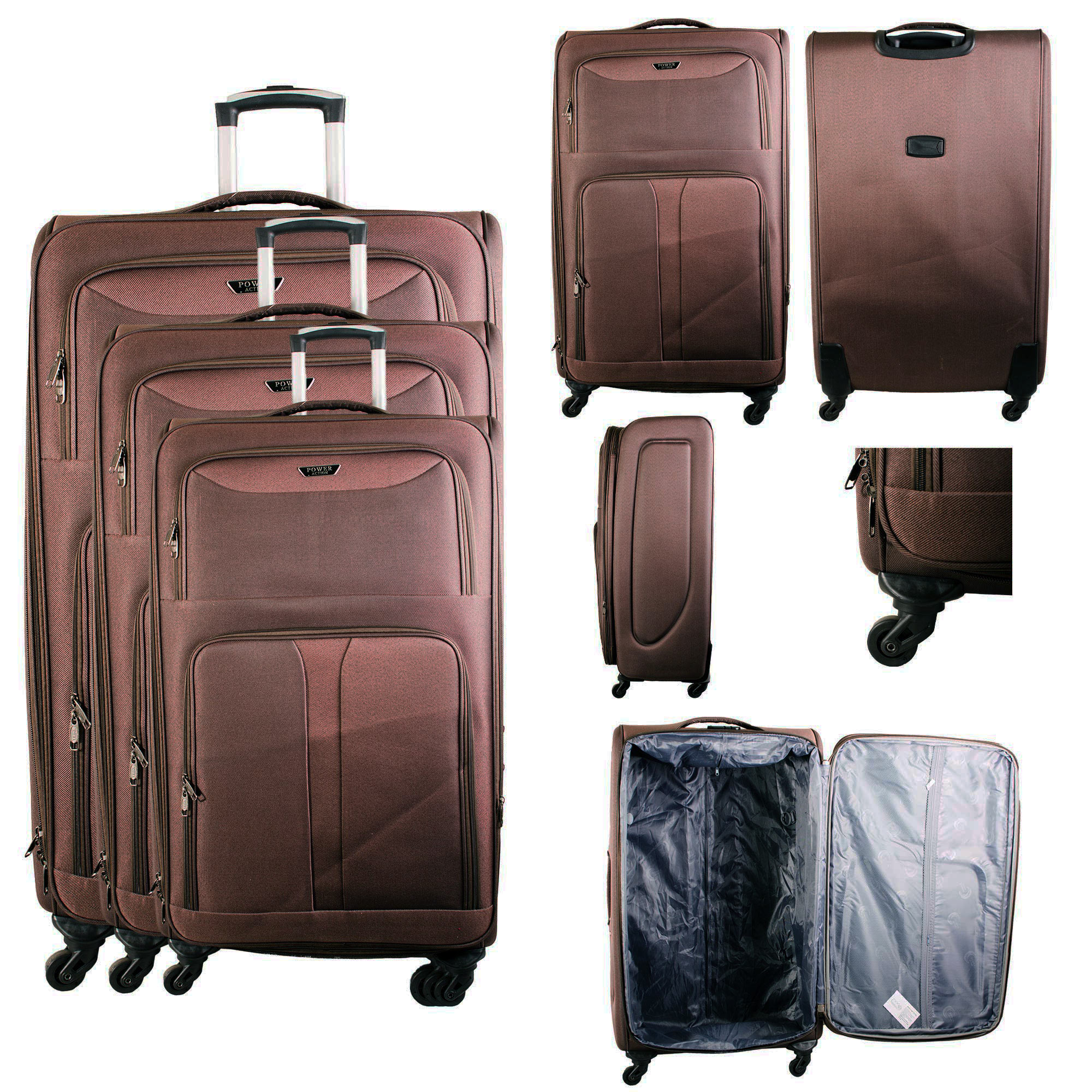HD-223 COFFEE TRAVEL TROLLEY SET OF 3
