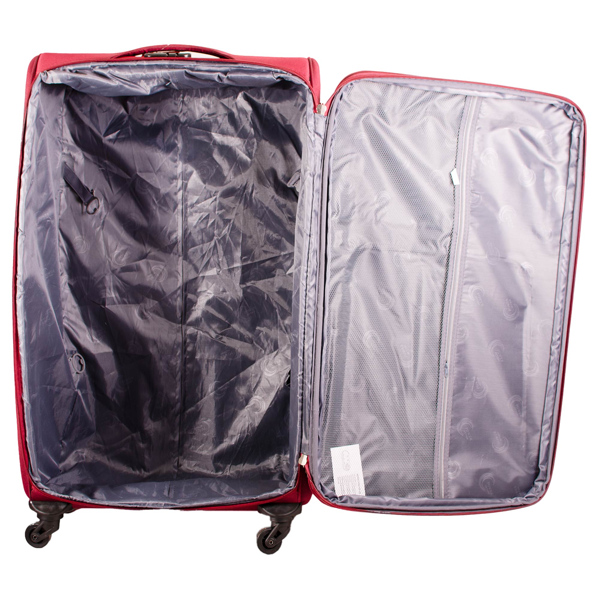 HD-223 RED TRAVEL TROLLEY SET OF 3 - Image 2