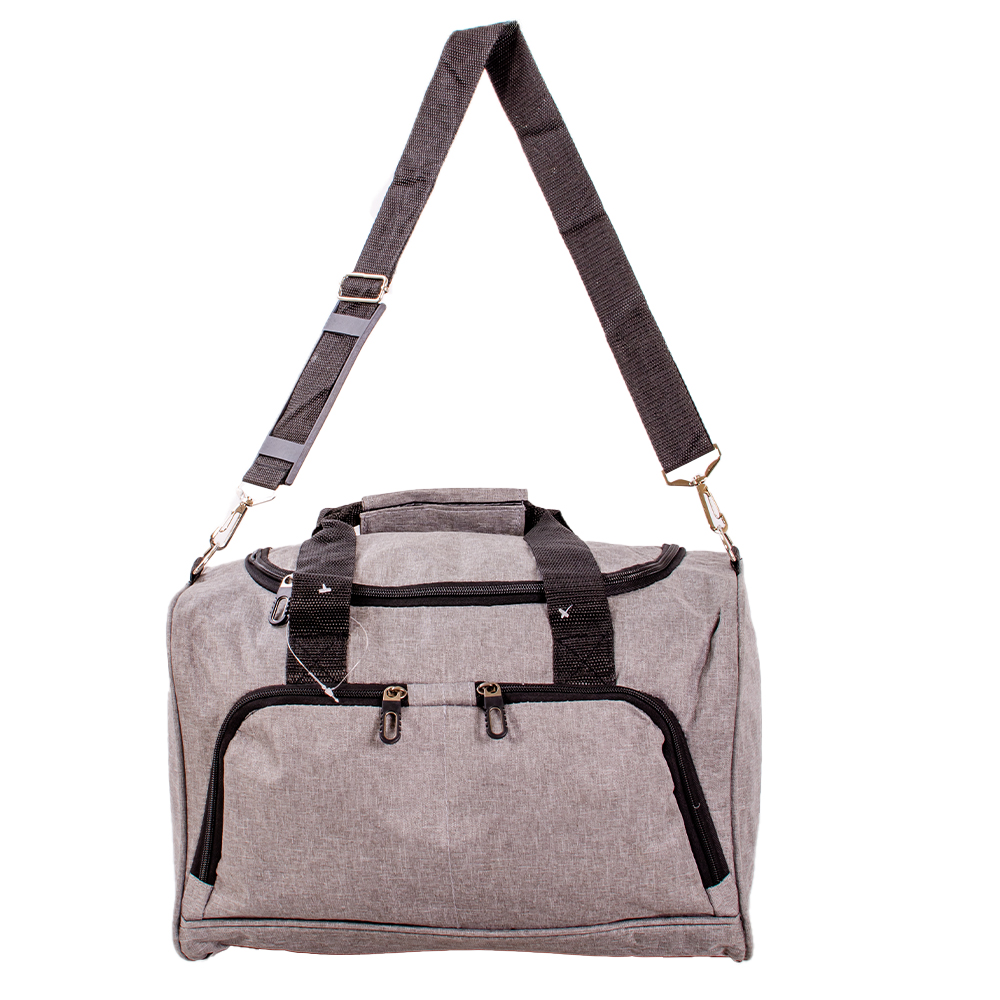 TB-CABIN-US-R-01 GREY RYANAIR UNDERSEAT HOLDALL UNISEX CABIN BAG - Image 2