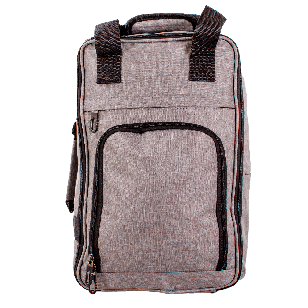 TR-001 GREY RYANAIR UNDERSEAT CABIN SIZE 2-WHEELED TROLLEY BAG - Image 2