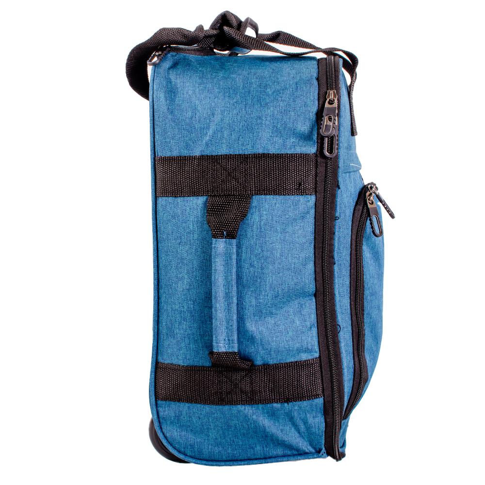 TR-001 PEACOCK BLUE RYANAIR UNDERSEAT CABIN SIZE 2-WHEELED BAG - Image 3