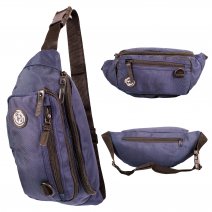 2420 NAVY KAITAK WAIST BAG