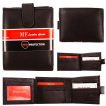 94 BLACK MF RFID LEATHER WALLET