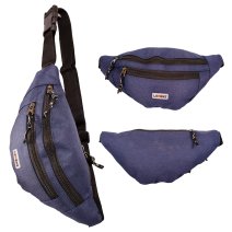 2584 NAVY LORENZ WAIST BAG