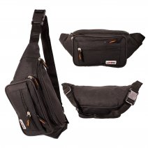 2574 BLACK LORENZ WAIST PACK