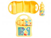 552-55255   Kids Lunchbag Box Yellow Winnie the Pooh Disney G163