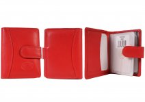 1010RED Cw Nappa 14 Leaf C.CD Csa, ID Window, Tab