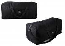 TB-14 BLACK LARGE HOLDALL W/ STRAP C009 - C0012