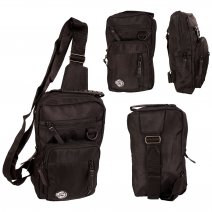 2422 BLACK SHOULDER BAG/BACKPACK
