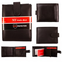 66 BLACK MF RFID LEATHER WALLET