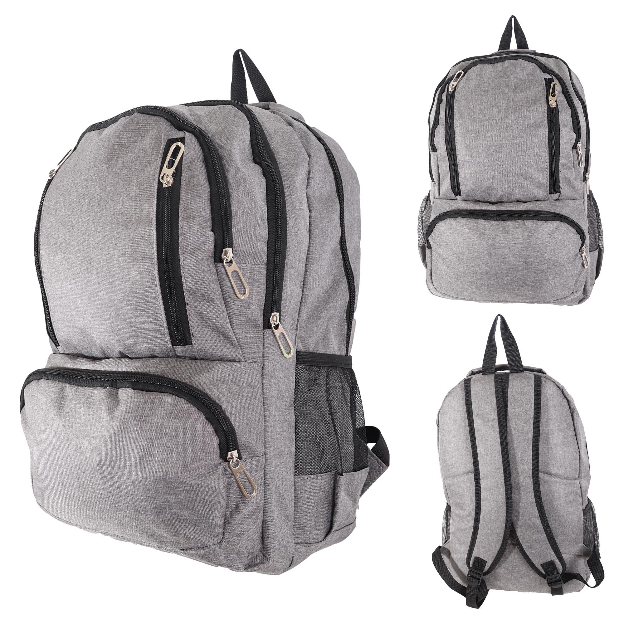 BP107 GREY BACKPACK