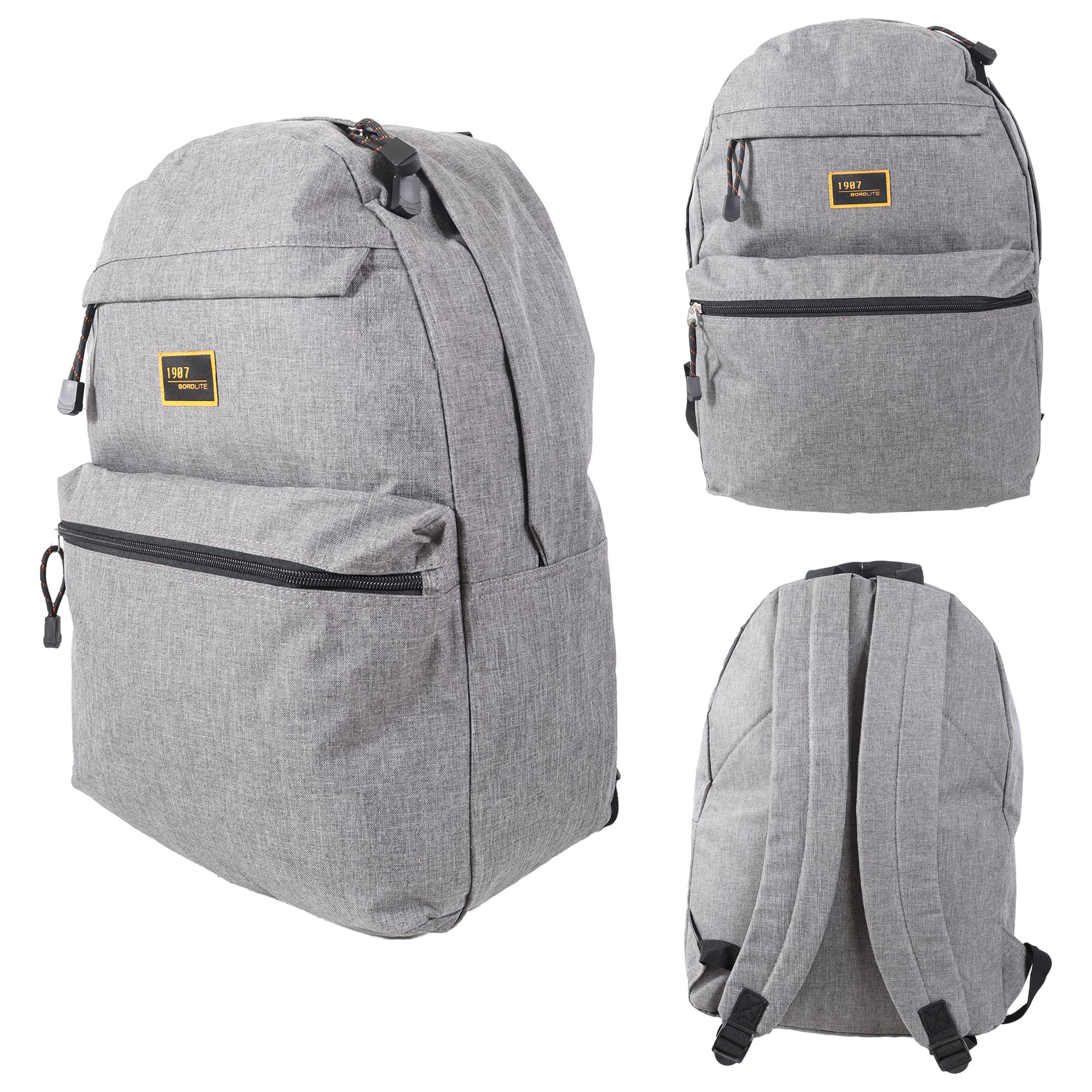 JBBP318 GREY TRAVEL BACKPACK