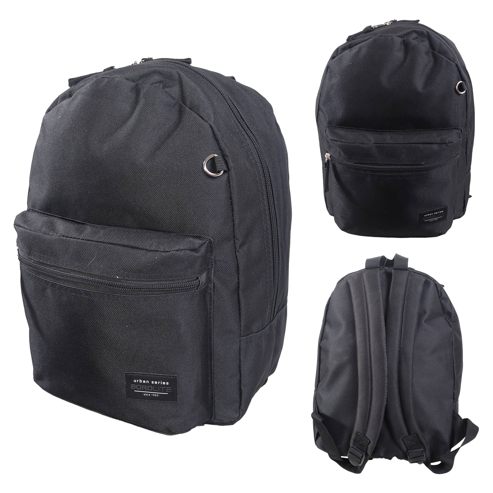 JBBP322 BLACK TRAVEL BACKPACK