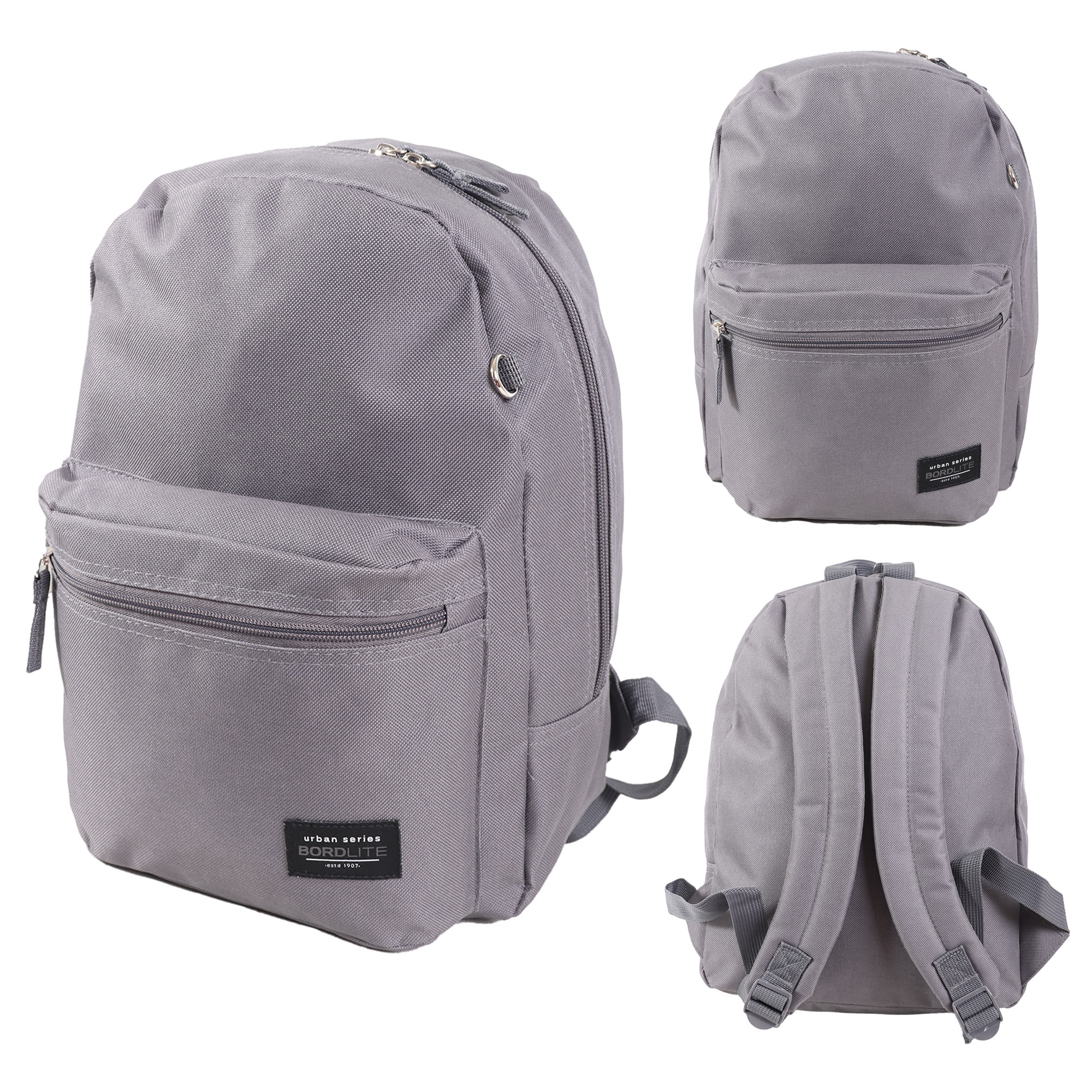 JBBP322 GREY TRAVEL BACKPACK