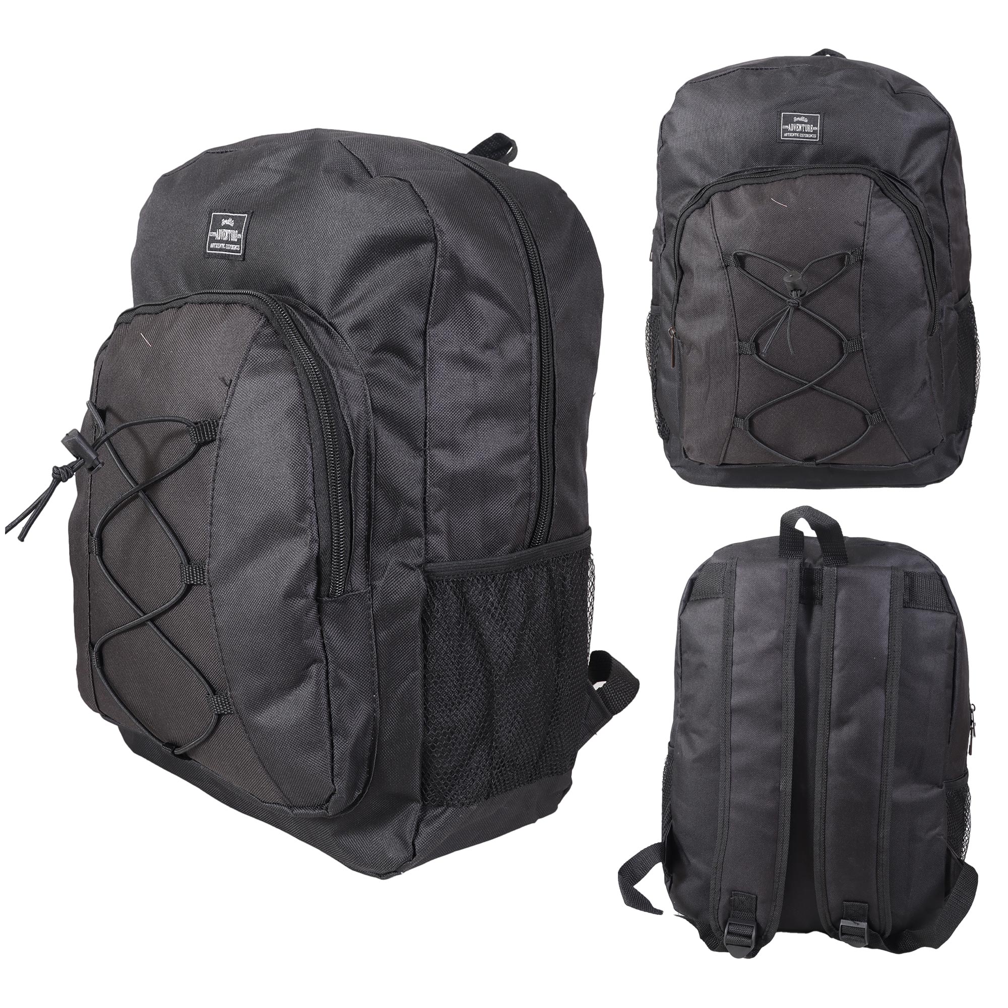 JJBBP304 BLACK TRAVEL BACKPACK
