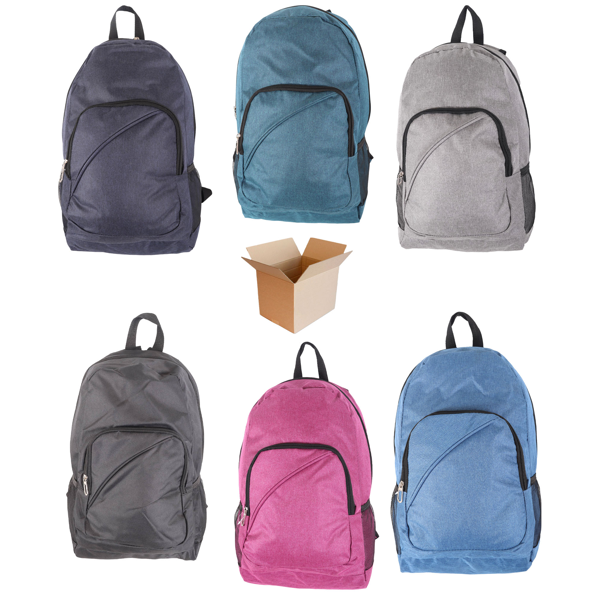 BP116 ASSORTED BOX OF 35 BACKPACKS