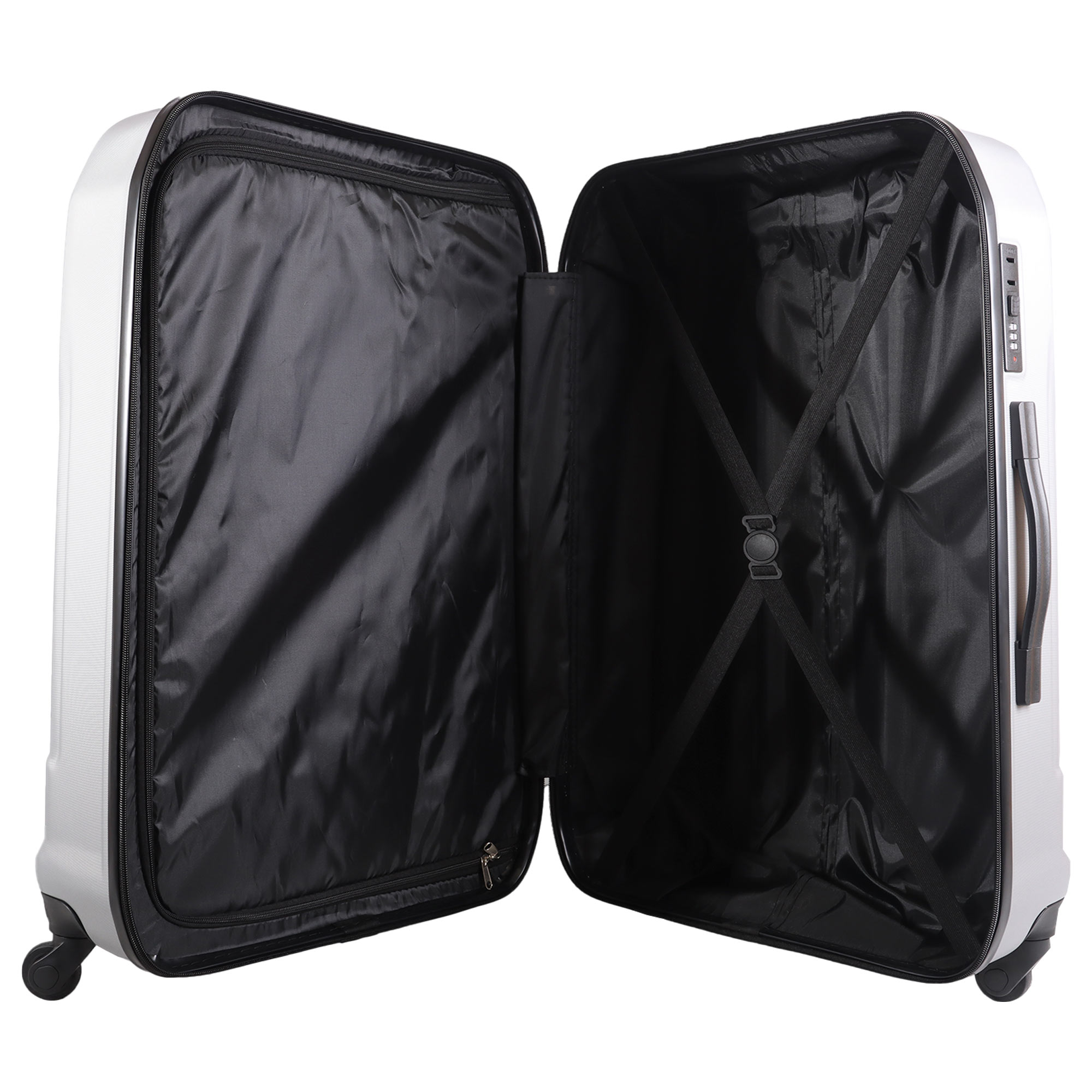 JB-2093 IRON GREY SET OF 3 TRAVEL TROLLEY SUITCASE - Image 3