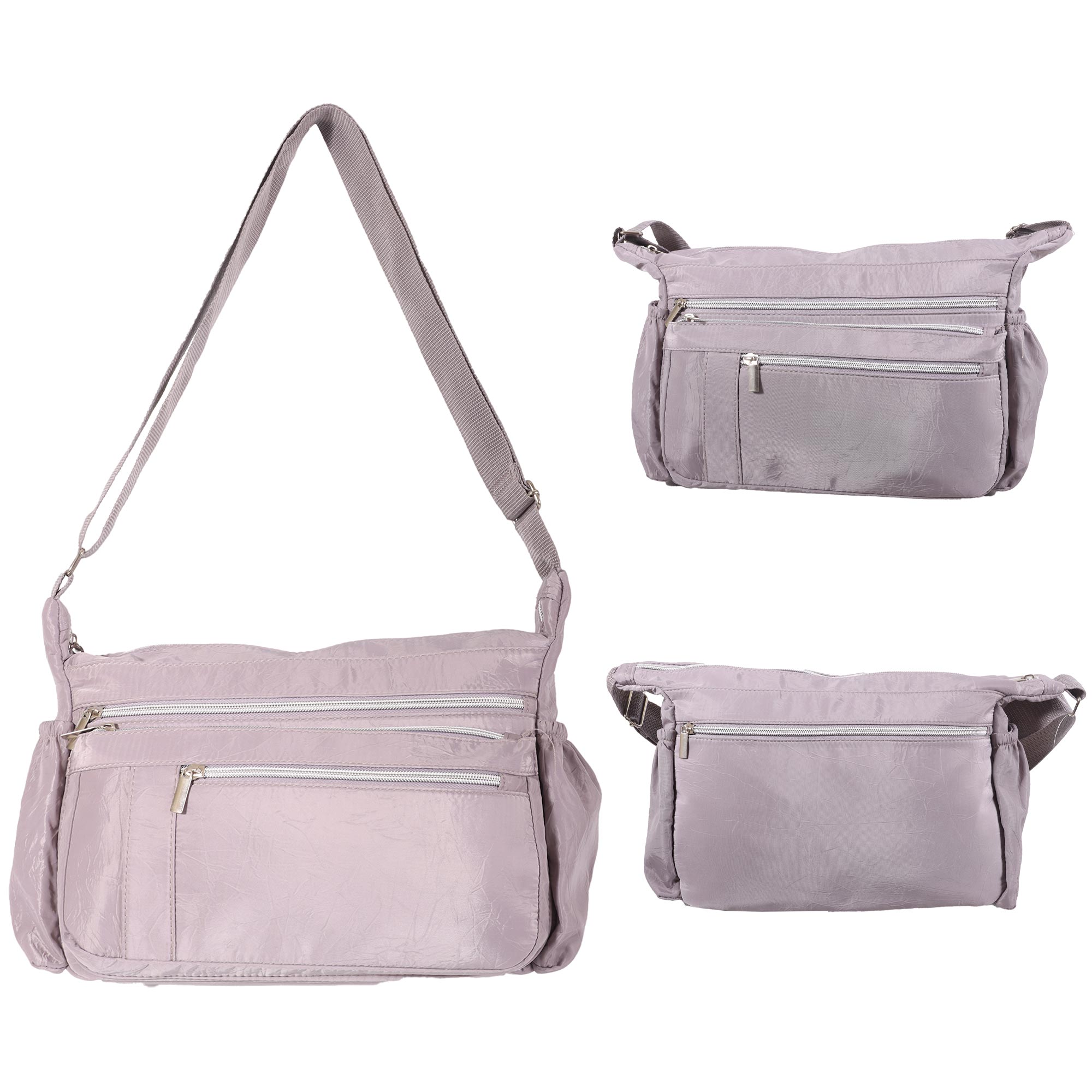 JBNHB45 GREY SHOULDER BAG