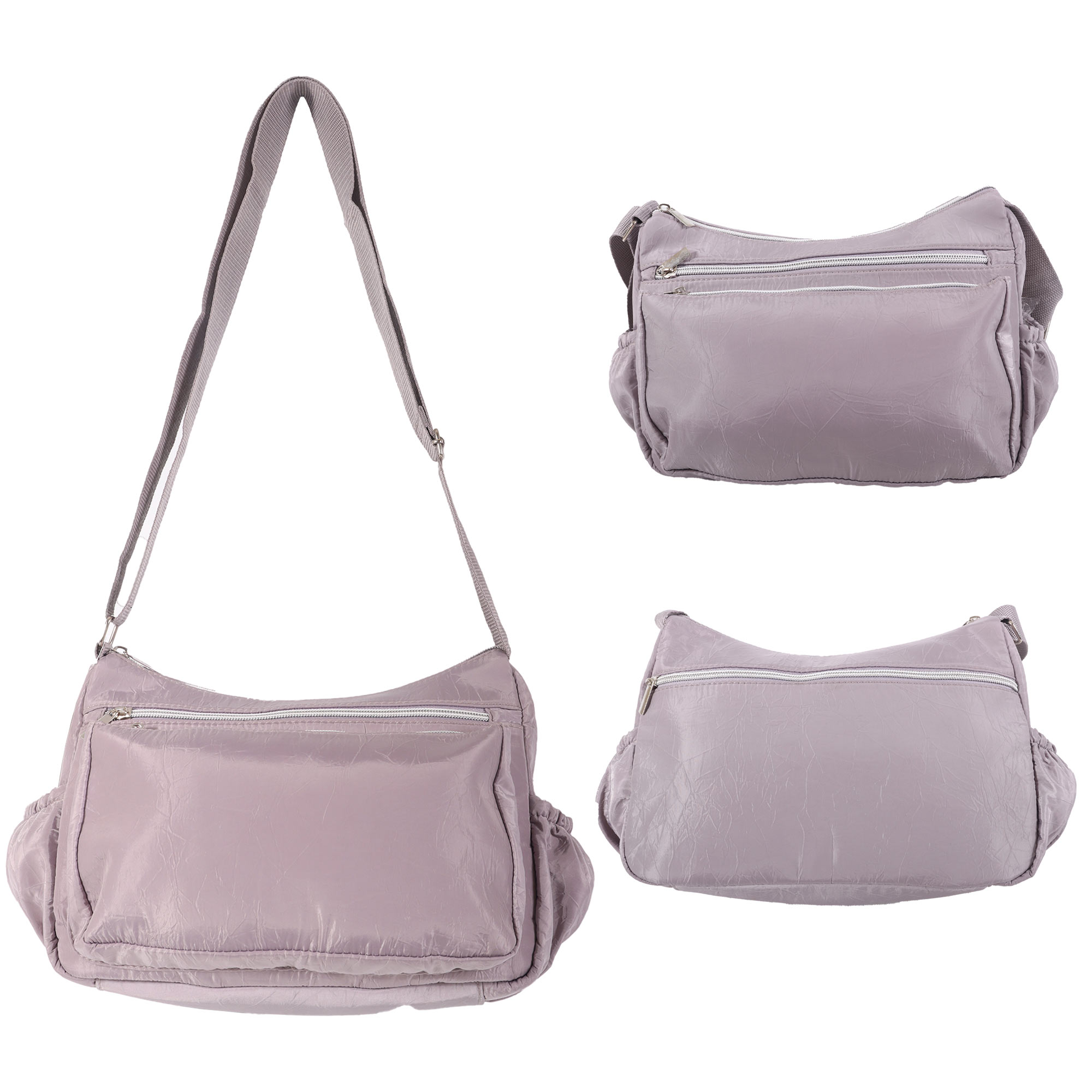 JBNHB43 GREY SHOULDER BAG