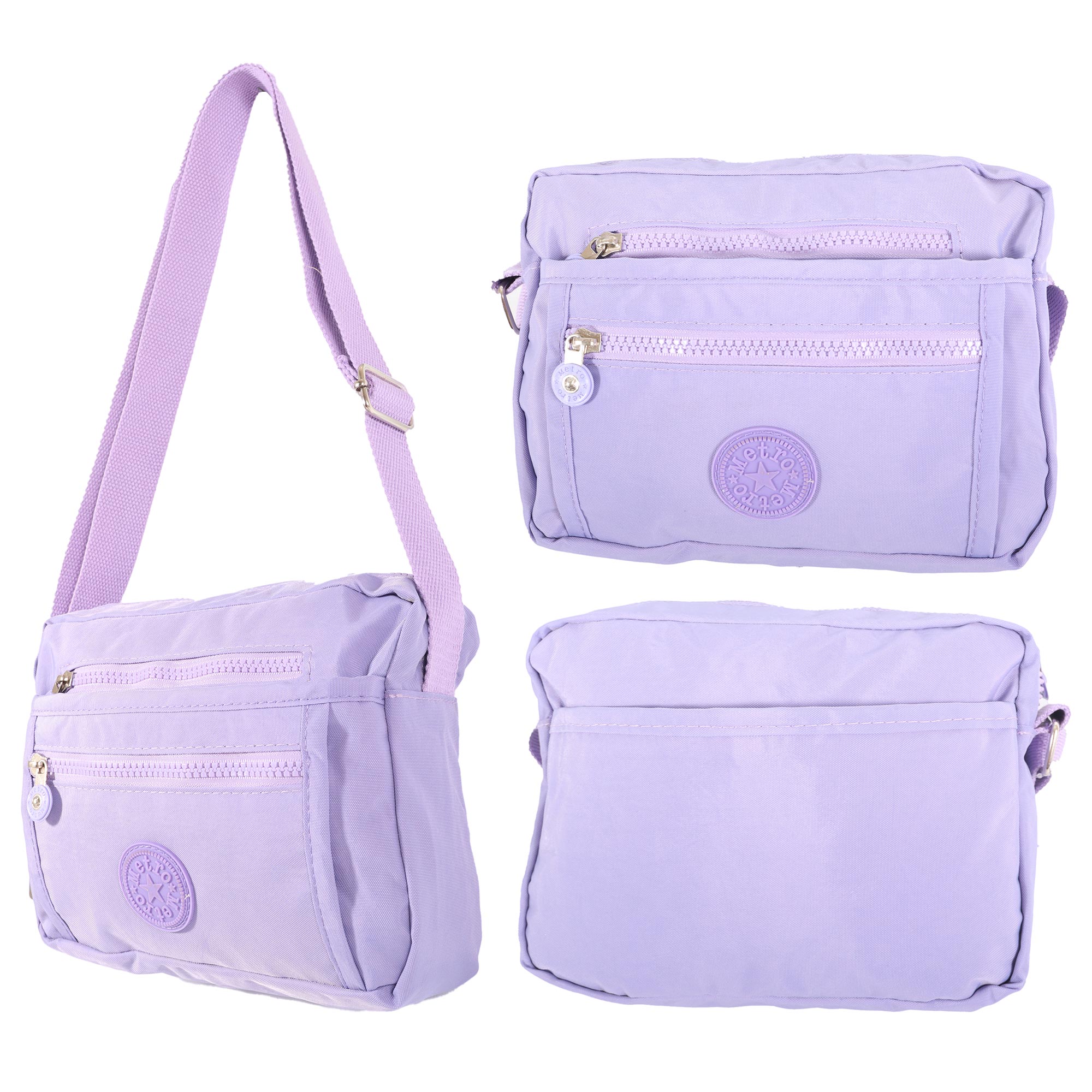 LL-17 LIGHT PURPLE SHOULDER BAG