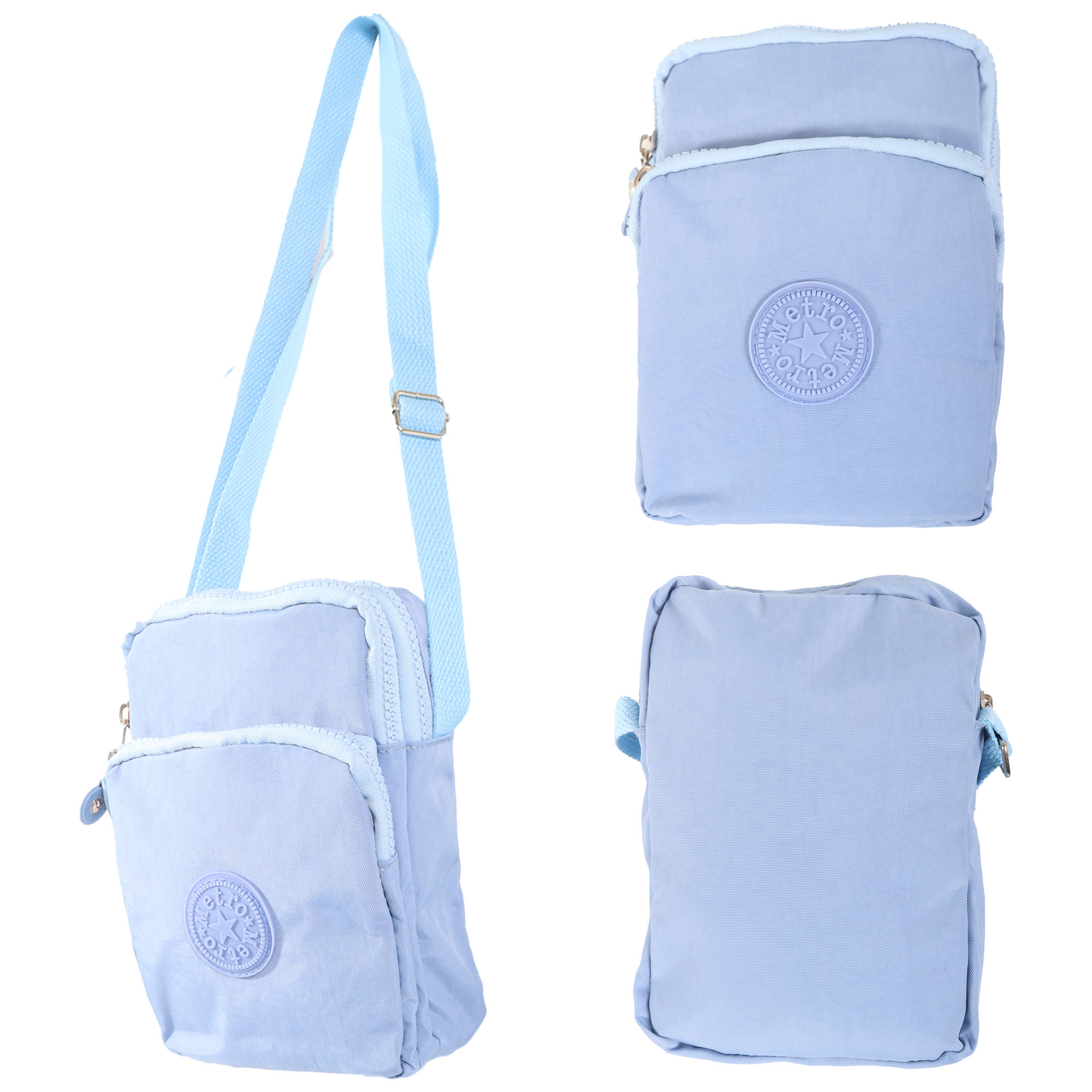 LL-9A LIGHT BLUE SHOULDER BAG